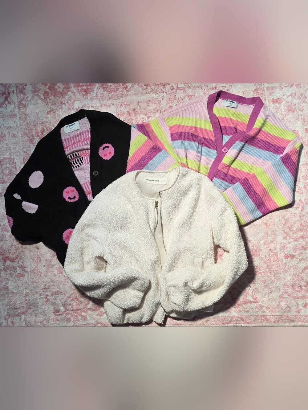 3 Items ( 2 Cardiagans, 1 Zip Up Jacket)